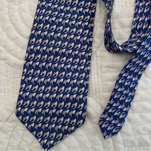 Silk Enro Blue Patterned Men's Tie